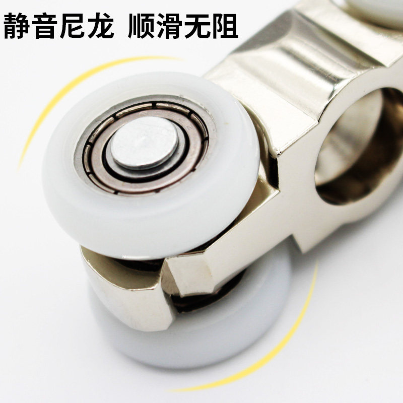 移门滑轮轴承吊轮推拉门厨房卫生间木门吊滑4轮子轱辘尼龙滚轮,淘宝优惠券,粉丝福利购,淘宝优惠卷