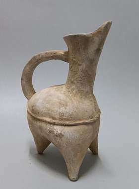 陶鬶艺术品摆件陶器古典装饰收藏