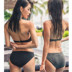 Châu Âu và Hoa Kỳ áo tắm nữ che bụng thu thập kích thước mỏng ngực gợi cảm bikini một mảnh nóng bỏng bikini gợi cảm backless - Bikinis do boi dep Bikinis