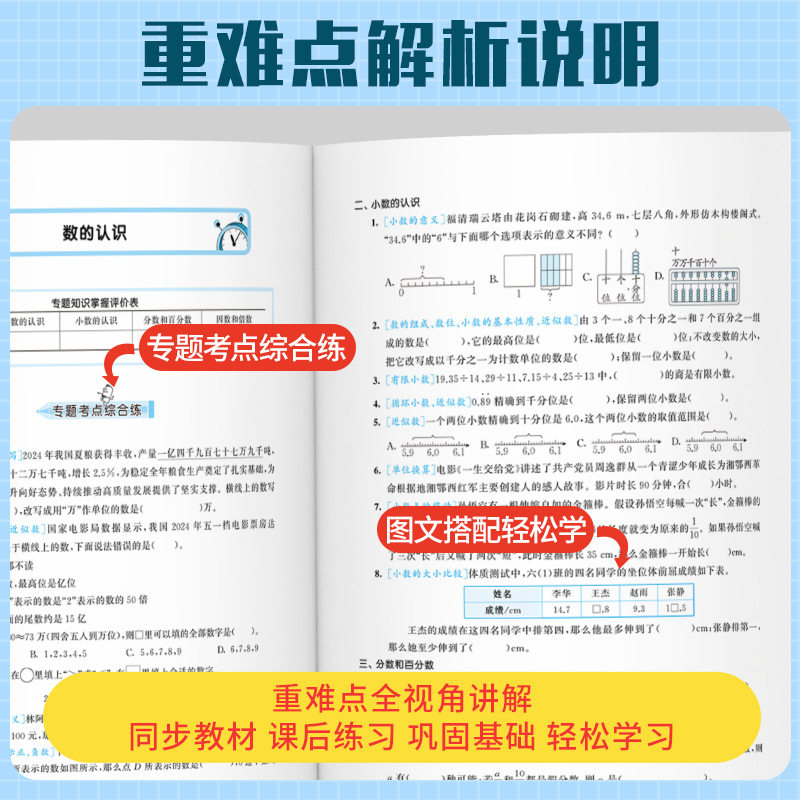 2025新版53小升初总复习语文数学英语人教版小学六年级下册试卷测试卷全套五三5.3小升初真题卷期末专项训练练习册天天练模拟卷子
