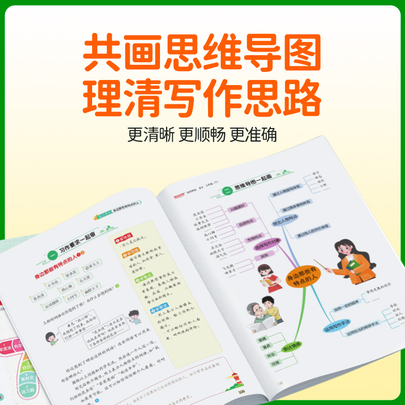 2025春阳光同学同步作文小达人一二三年级四年级五年级六年级上册下册同步作文人教版小学看图说话写话作文技法素材阅读理解作文书