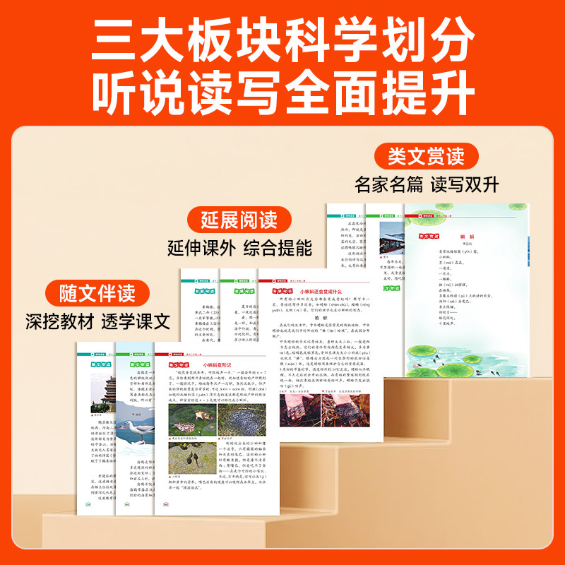 2026秋阳光同学博物课堂一二三四五六年级下册小学生语文同步课本教材课外阅读理解专项训练大百科全书文学常识写作文素材积累上册