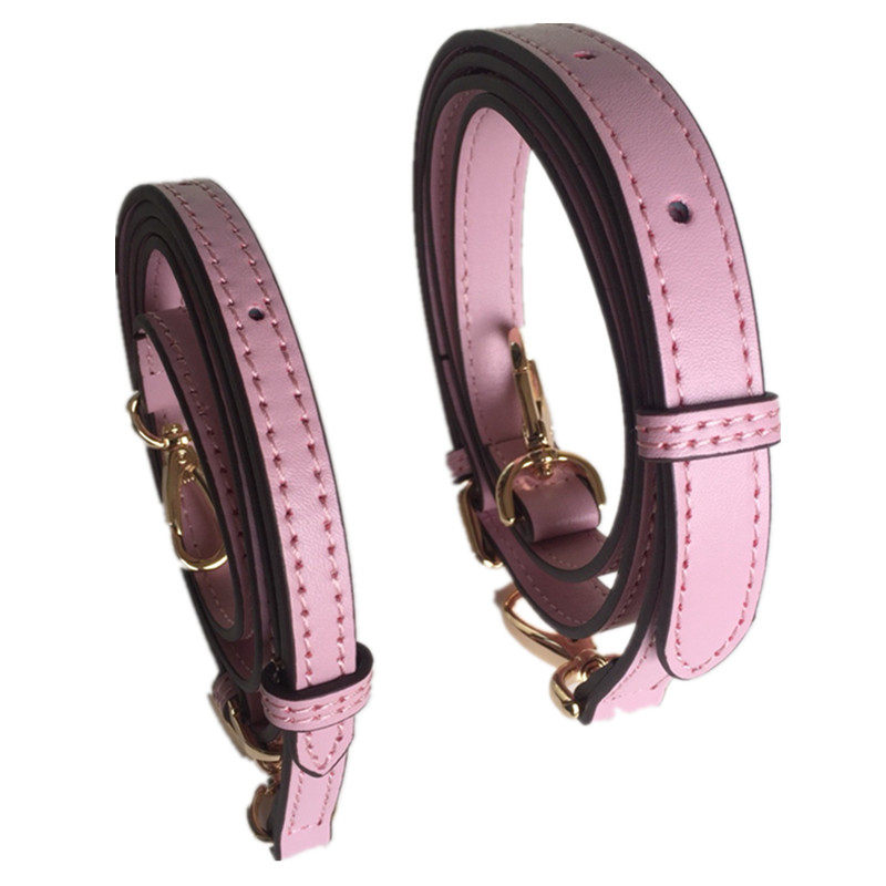 适用MK蔻驰包包斜挎包带子平细纹粉红色肩带配件真皮背包带1.8宽,淘宝优惠券,粉丝福利购,淘宝优惠卷