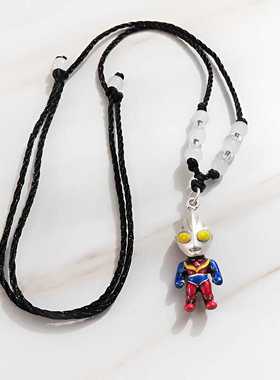 奥特曼宝宝送儿子超人吊坠纯银