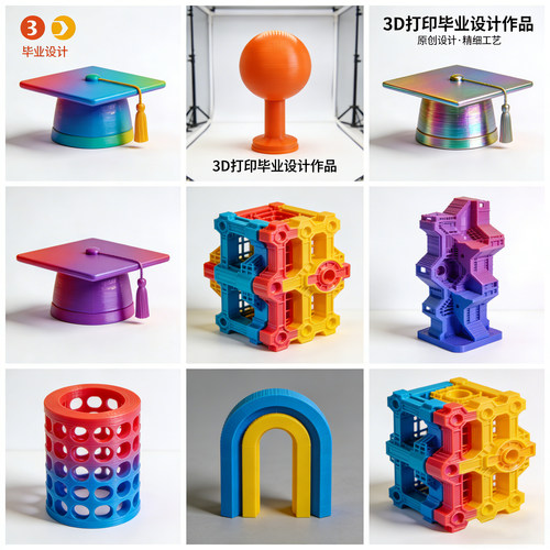 3D打印服务 工业级金属大尺寸stl模型文件毕业定制光固化白模手办 - 图1