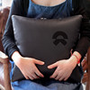 Weilai special high-end car logo pillow quilt dual-purpose car supplies folding pillow pure cotton lunch quilt