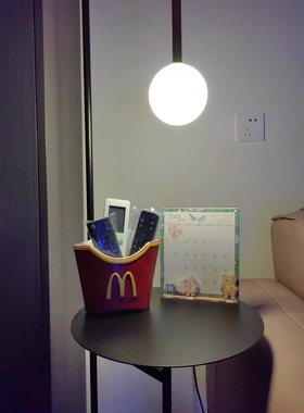 麦当劳花瓶大薯条网红麦门客厅插花国产积木鲜花创意摆件居家ins