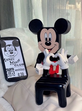 卡通米奇米妮创意手机iPad平板支架桌面床上追剧神器懒人创意摆件