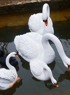 模型火烈鸟房地产水面景观雕塑