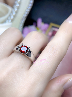 925银戒托圆形5MM-8MM