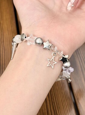 2026年爆款夜市摆地摊景区手串手链热卖货源新中式蜜串珠手饰