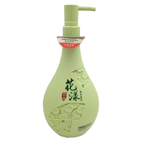 慕泉花漾洗发水顺顺乳护发素套装正品去屑控油止痒桃花玫瑰橙茶花 - 图3
