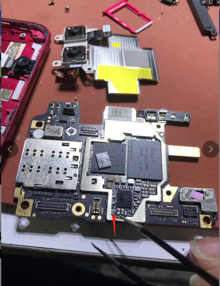 适用小米6X电源IC原封充电电感1uh线圈PM660二极管不充电故障L607-图0