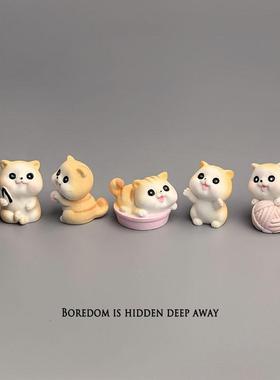 Ubius可爱呆萌小猫治愈桌