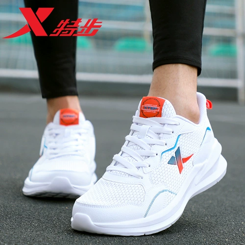 Xtep, демисезонная зимняя сетчатая спортивная обувь, дышащая повседневная обувь