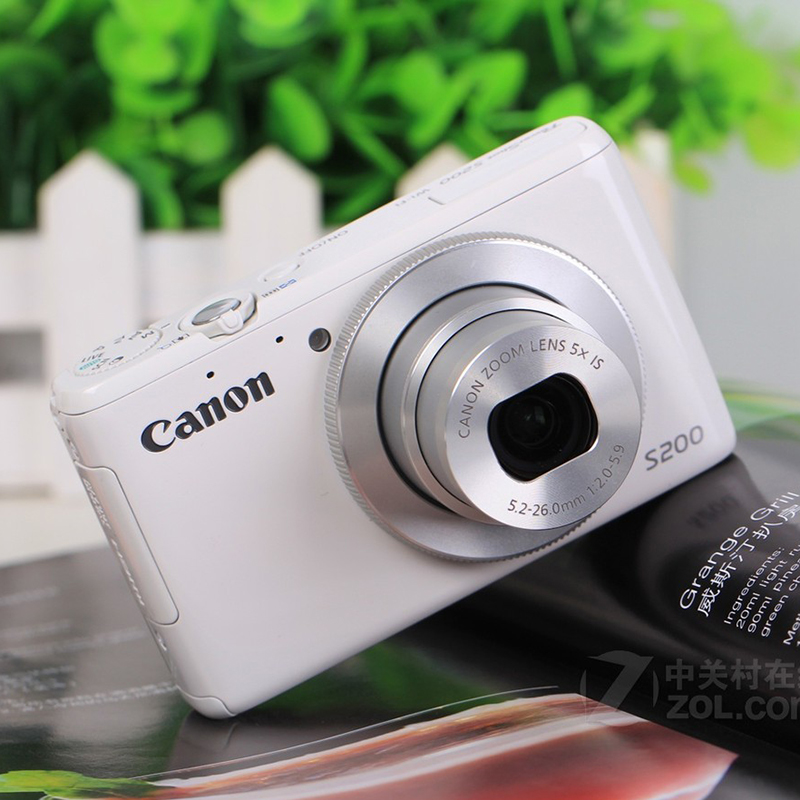 Canon/佳能 PowerShot S200 复古数码相机 便携卡片机 - 图0