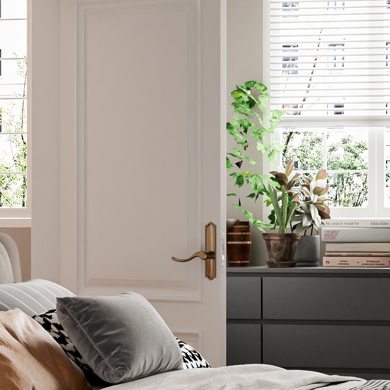 【1147-现代卧室床场景】c4d模型obj源文件OC渲染三维室内工程 - 图0