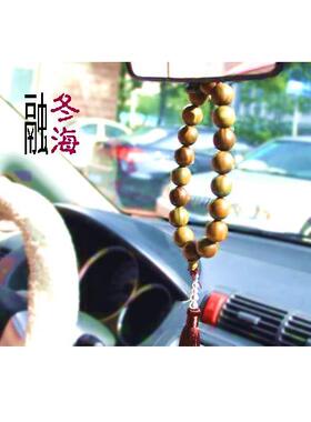 绿檀车档珠手念佛珠纯手工