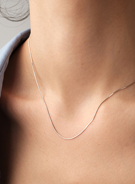 意大利进口蛇骨链锁骨链