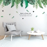 Наклейки на стенах спальни скандинавские личные зеленые маленькие свежие свежие наклейки с сеть красная комната для студенческой спальни реконструкция общежития