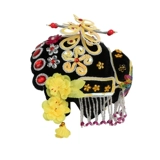 戏曲头 饰 花旦 全 套 黄梅戏京剧 粤剧 青衣 小姐 小 花旦 儿童 包头 套 套