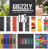 GRIZZLY Skateboard Sandpaper Small Bear Multistyle Exclusive Agent Professional Skateboard Sandpaper American Import 2