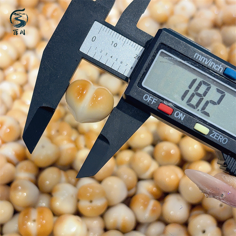 炭烤象牙果屁桃diy手工编织手绳项链文玩佛珠手串 配饰串珠隔珠,淘宝优惠券,粉丝福利购,淘宝优惠卷