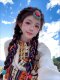 ຜົມຫາງຍາວ braid ບານສີຜົມບານ