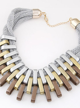 日韩夸张装饰项链欧美女挂件配饰