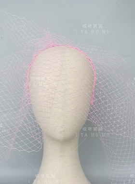 发箍明星款大S同款头纱
