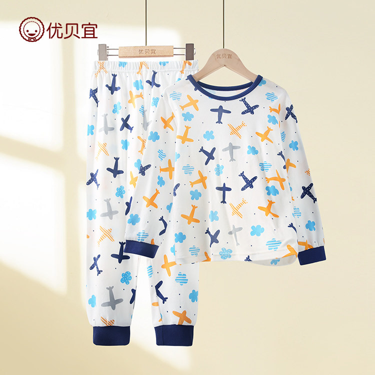 儿童内衣套装春秋男童纯棉睡衣宝宝长袖秋衣秋裤中大童春装,淘宝优惠券,粉丝福利购,淘宝优惠卷