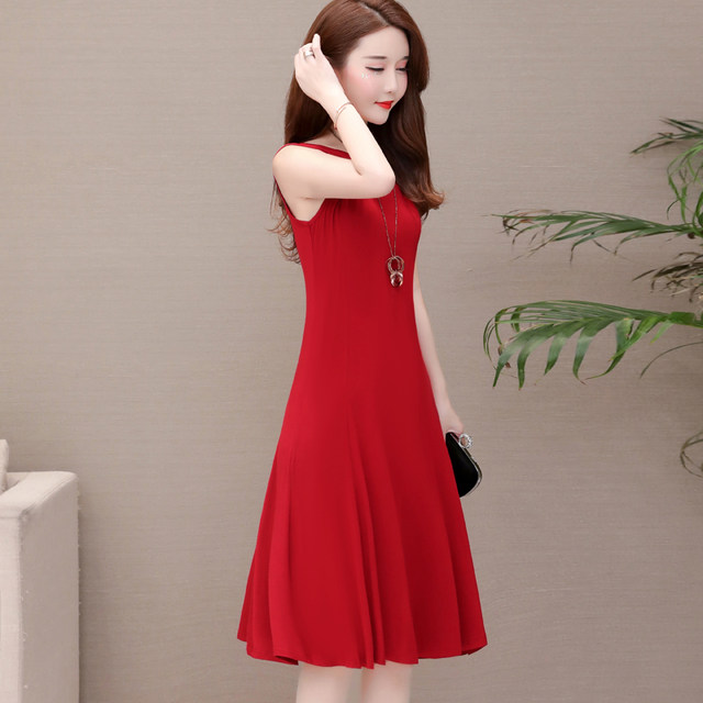 Modal dress summer new large size vest