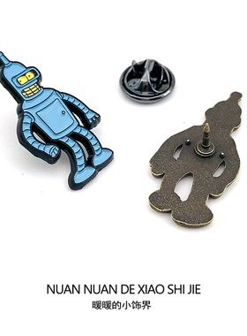 胸针飞出未来班德卡通动画背包