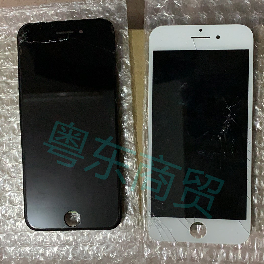 适用苹果外爆盖板6s屏幕6代拆机碎屏X总成6sp8iphone7p原装8P旧屏-图1