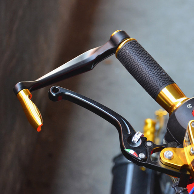 Mavericks electric motorcycle brake handguards ninja ox horn horizon hand-held throttle protective rod guard bow