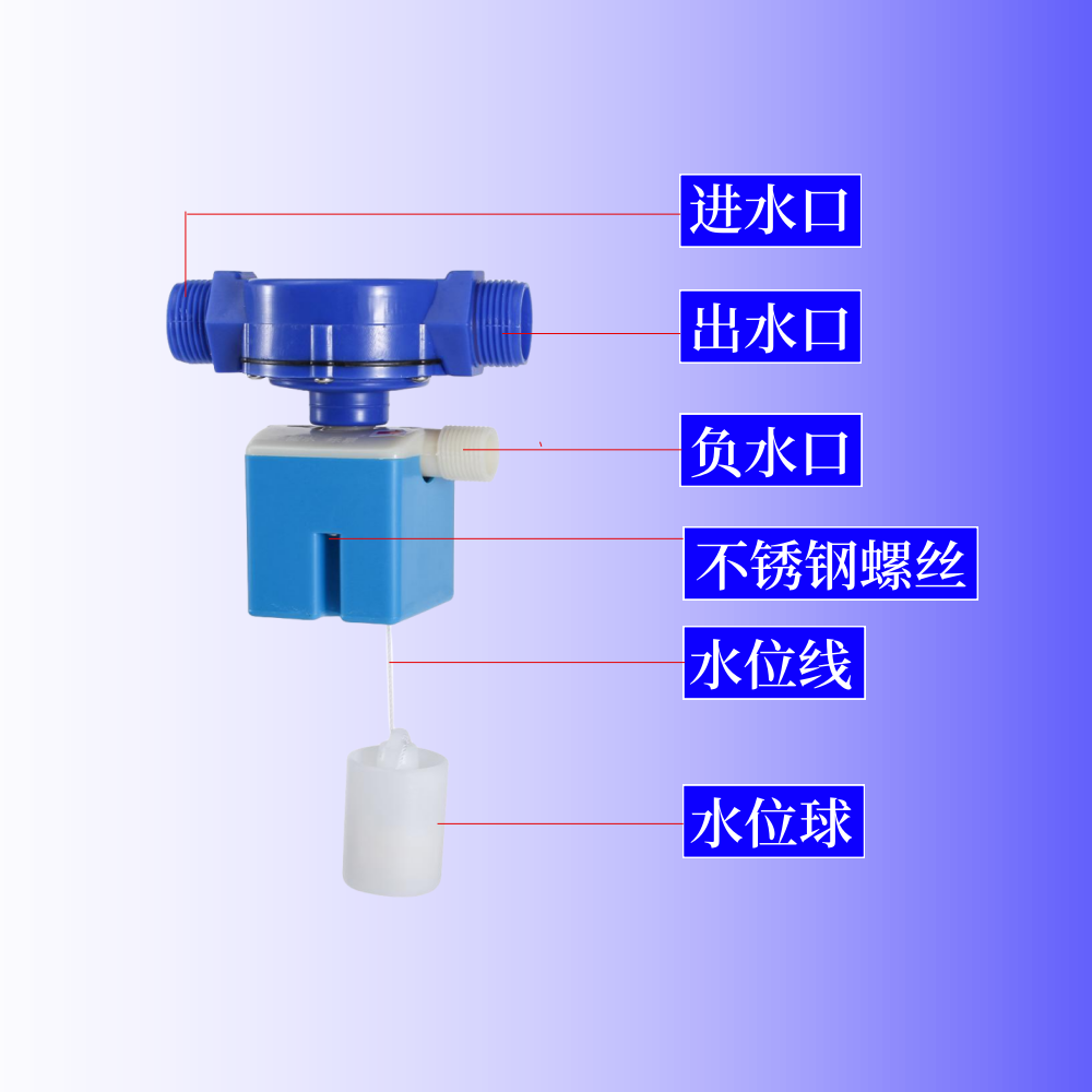 全自动水位控制阀水满自停水塔箱浮球阀自动补水阀门水位开关进水-图3