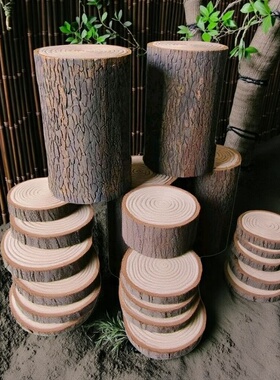 仿真泡沫树桩假山造景可定制