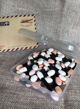 小号便携双色海棉双头双头眼影刷