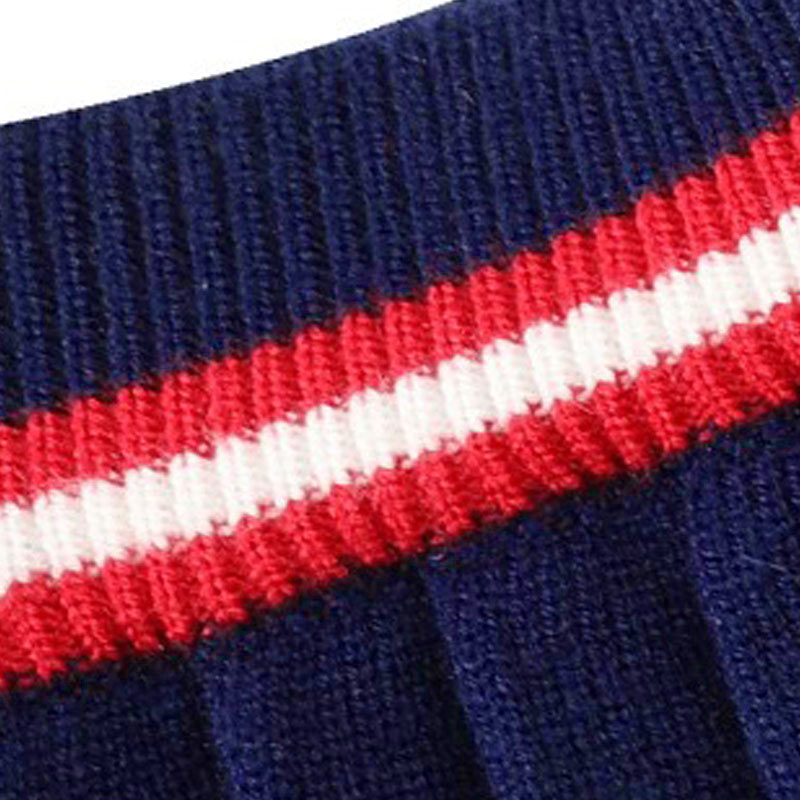 女童针织半身裙秋冬季儿童裙子新年女大童藏青百褶短裙学院风加厚,淘宝优惠券,粉丝福利购,淘宝优惠卷