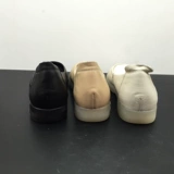 Ретро комфортные туфли для отдыха, из натуральной кожи, коллекция весна 2020 года, круглый носок, мягкая подошва, стиль «бабушкины туфли»