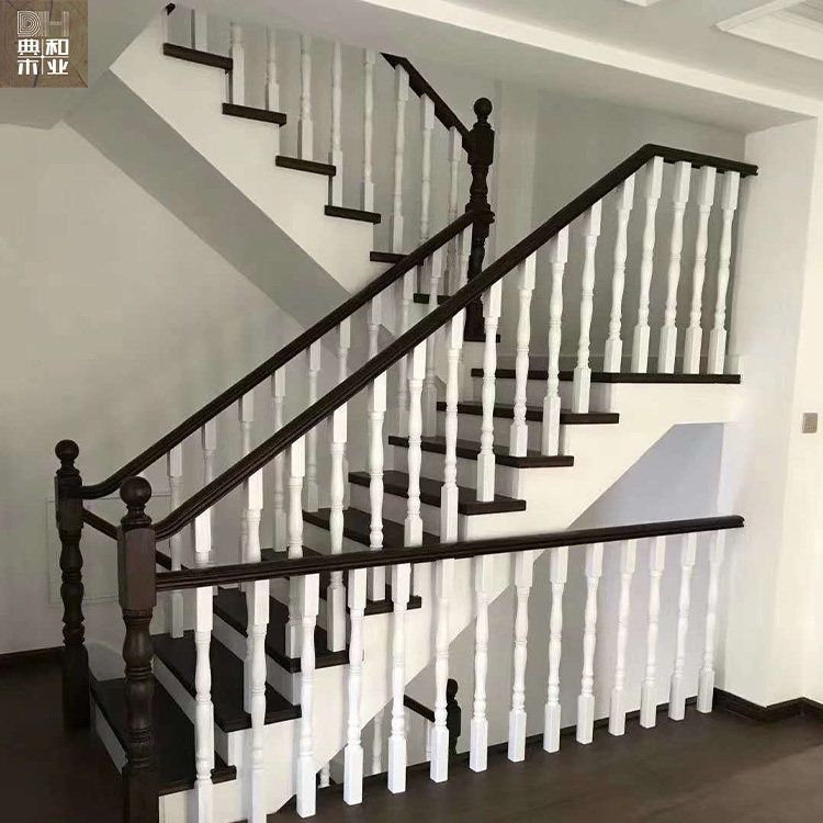 室内家装实木楼梯立柱加工一体支持定制立式专业生产其它典和木业,淘宝优惠券,粉丝福利购,淘宝优惠卷