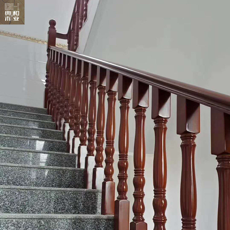 室内家装实木楼梯立柱加工一体支持定制立式专业生产其它典和木业,淘宝优惠券,粉丝福利购,淘宝优惠卷