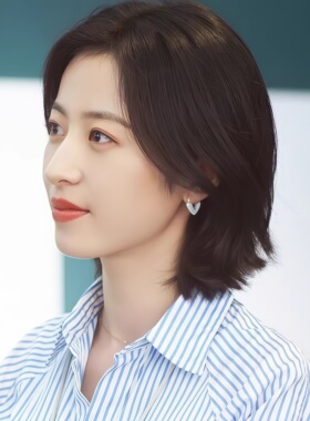 法式蓝色爱心耳扣女款小众设计耳环2026年新简约款精致冷淡风耳饰