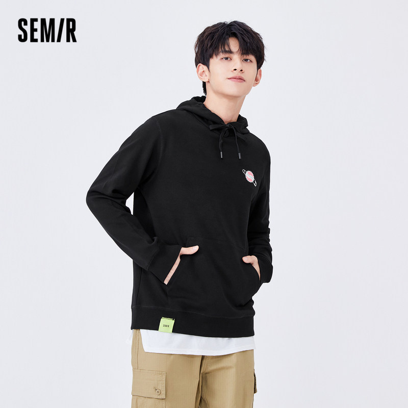 森马男生2022春季新款潮流韩版卫衣 森马妙步卫衣