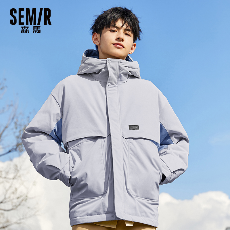 森马男士冬季工装2021新款羽绒服 森马妙步羽绒服