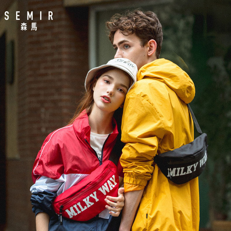 森马腰包休闲男运动包包 森马妙步男士包袋