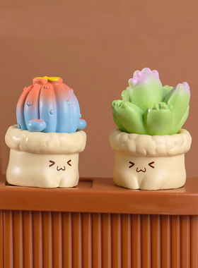 创意仿真多肉仙人掌桌面小摆件