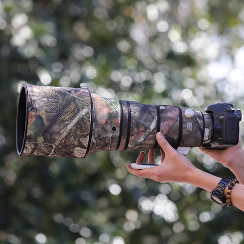 佳能RF600mmF4LISUSM镜头炮衣适用CANON相机长定焦拍鸟迷彩保护套 - 图2