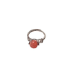 Natural rhodolite ring 925 sterling silver ring live