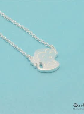 猴子日韩风百搭短款本命年吊坠